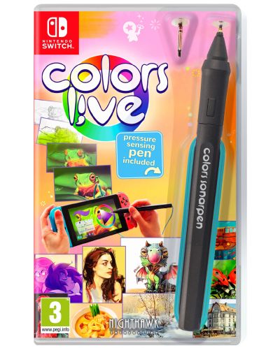 Colors Live (With Pen) (Nintendo Switch) - 1