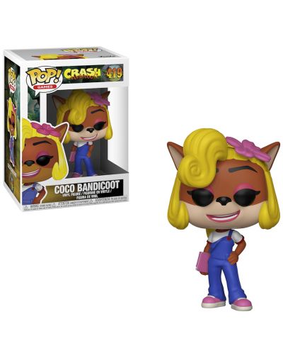 Фигура Funko Pop! Games: Crash Bandicoot - Coco Bandicot, #419  - 2