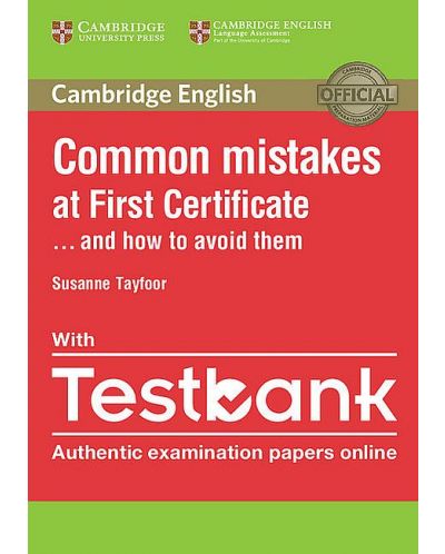 Common Mistakes at First Certificate… and How to Avoid Them Paperback with Testbank - 1