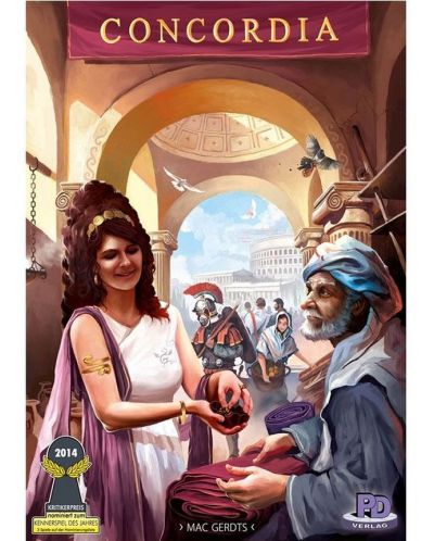 Настолна игра Concordia - Стратегическа