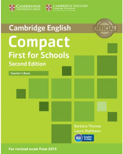 Compact First for Schools Teacher's Book - 1