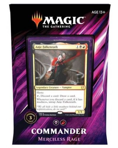 Magic the Gathering Commander Deck 2019 - Merciless Rage - 1
