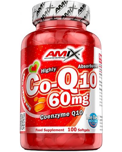 Coenzyme Q10, 60 mg, 100 капсули, Amix - 1