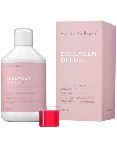 Collagen Deluxe, неовкусен, 500 ml, Swedish Collagen - 1