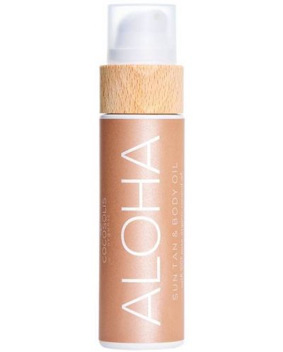 Cocosolis Suntan & Body Био масло за бърз тен Aloha, 110 ml - 1