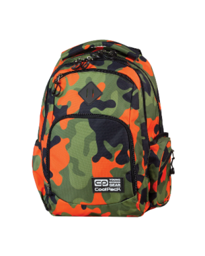 Ученическа анатомична раница Cool Pack - Break Camouflage orange