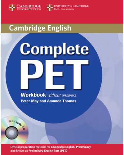 Complete PET Workbook without answers with Audio CD - 1
