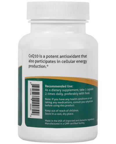 CoQ10, 100 mg, 60 капсули, Fairhaven Health - 3
