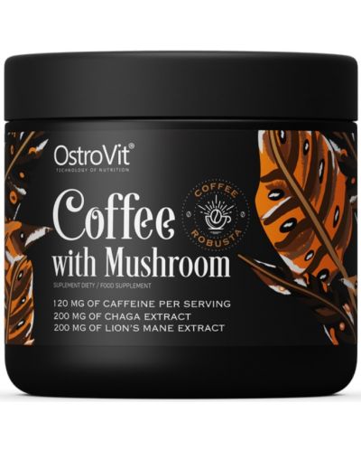 Coffee with Mushroom, 150 g, OstroVit - 1