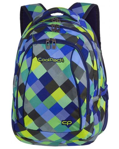 Ученическа раница 2 в 1 Cool Pack Combo - Blue Patchwork