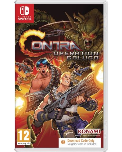 Contra: Operation Galuga - Код в кутия (Nintendo Switch) - 1