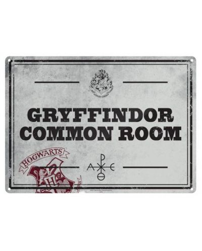 Табелка за врата Half Moon Bay - Harry Potter: Common Room - 1
