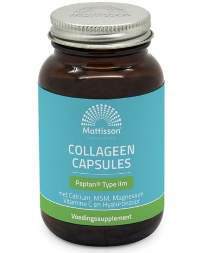 Collagen Peptan Type II, 60 капсули, Mattisson Healthstyle - 1