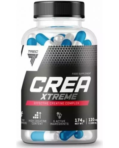 Crea Xtreme, 120 капсули, Trec Nutrition - 1