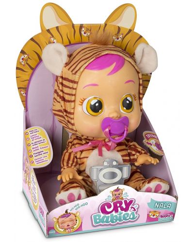 Детска играчка IMC Toys Crybabies – Плачещо със сълзи бебе, Нала - 1