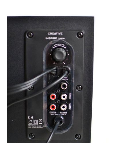 Аудио система Creative Inspire T6300 - 5.1, черна - 6
