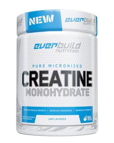 Creatine Monohydrate, неовкусен, 300 g, Everbuild - 1