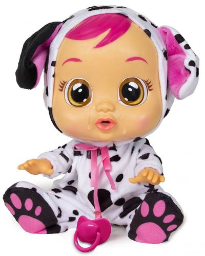 Детска играчка IMC Toys Crybabies – Плачещо със сълзи бебе, Доти - 3