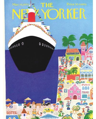 Пъзел New York Puzzle от 500 части - Круизен кораб - 1