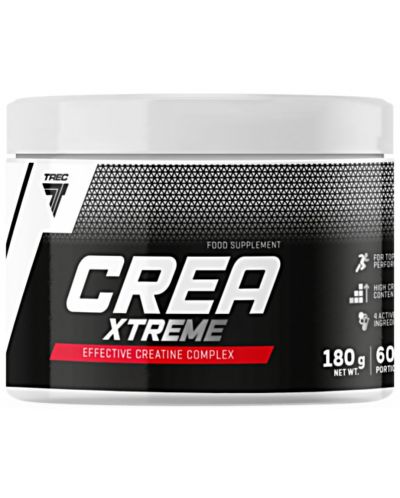 Crea Xtreme Powder, тропически плодове, 180 g, Trec Nutrition - 1