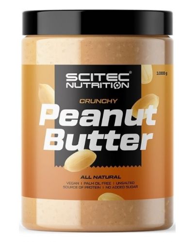 Crunchy Peanut Butter, 1000 g, Scitec Nutrition - 1