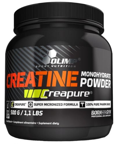 Creatine Monohydrate Creapure, 500 g, Olimp - 1