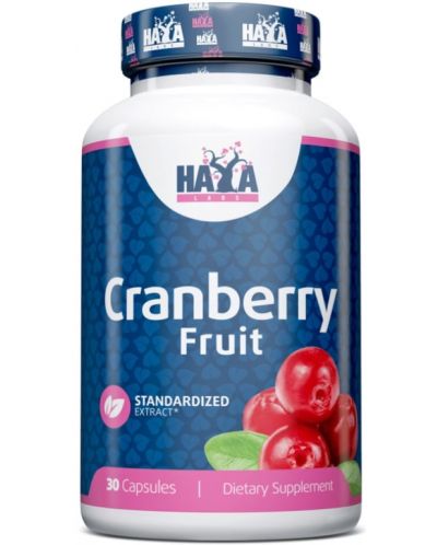 Cranberry Fruit, 800 mg, 30 капсули, Haya Labs - 1