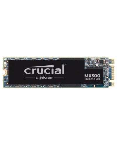 SSD памет Crucial - MX500, 500GB,  2.5'', SATA III - 1