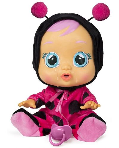 Детска играчка IMC Toys Crybabies – Плачещо със сълзи бебе, Лейди - 4