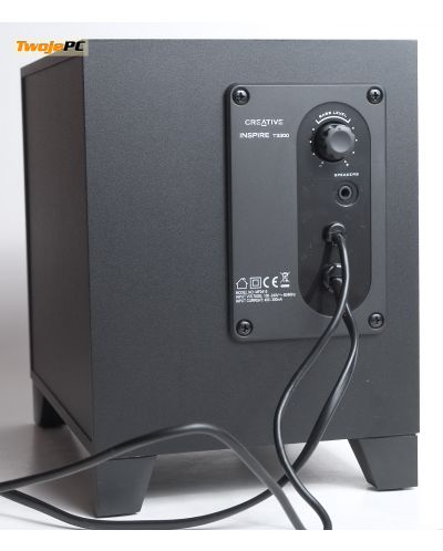 Аудио система Creative Inspire T3300 - 2.1, черна - 8