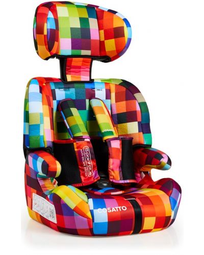 Столче за кола Cosatto Zoomi - Pixelate, 9-36 kg - 4