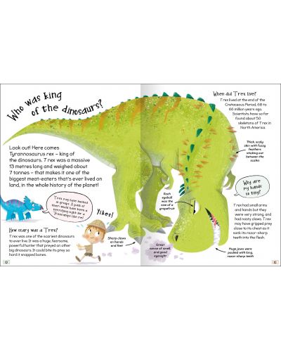 Curious Questions and Answers: Dinosaurs - 5