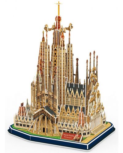 3D Пъзел Cubic Fun от 184 части - Sagrada Familia, Barcelona - 1