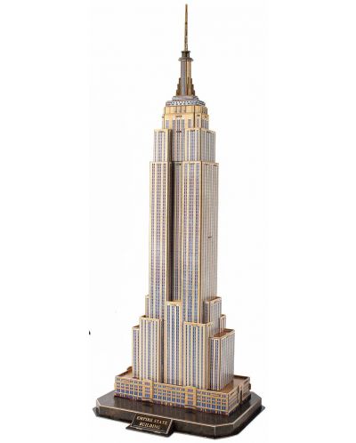3D Пъзел Cubic Fun от 66 части - Empire State Building, New York - 1