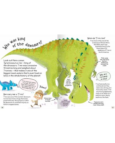 Curious Questions and Answers: Dinosaurs and Prehistoric Life - 6