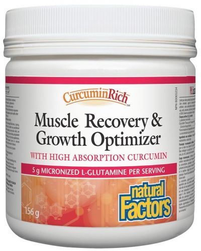 CurcuminRich Muscle Recovery & Growth Optimizer, 156 g, Natural Factors - 1