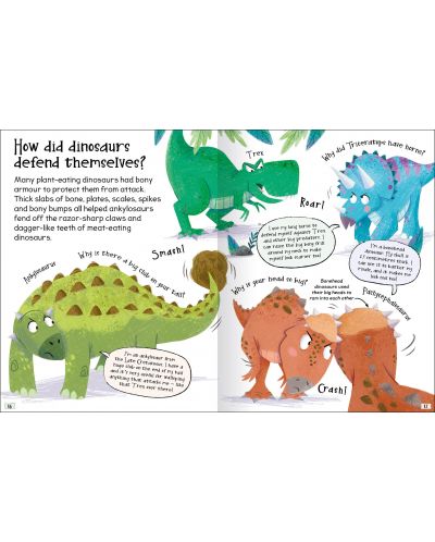 Curious Questions and Answers: Dinosaurs - 3