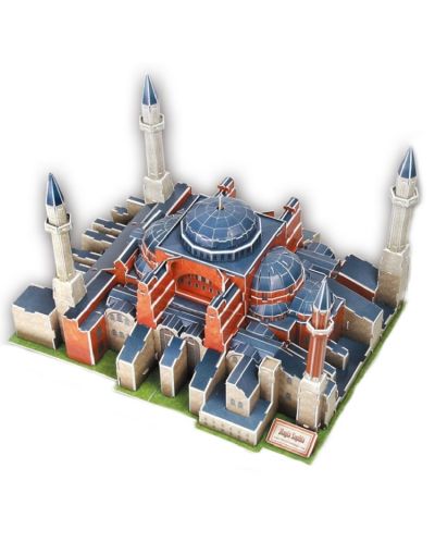 3D Пъзел Cubic Fun от 225 части – Hagia Sophia - 1