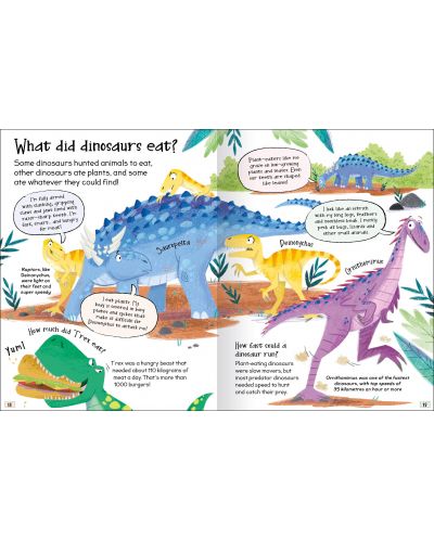 Curious Questions and Answers: Dinosaurs - 4