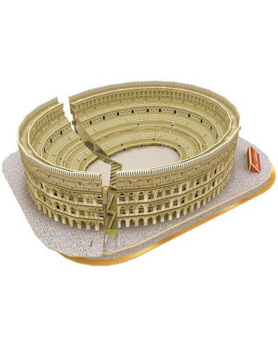 3D Пъзел Cubic Fun от 131 части - The Colosseum, Rome - 1