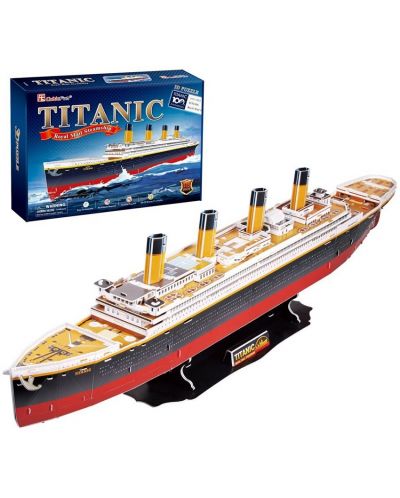 3D Пъзел Cubic Fun от 113 части  – Titanic - 2