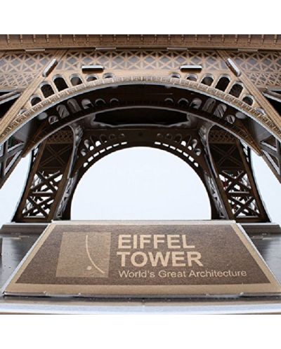 3D Пъзел Cubic Fun от 82 части – Eiffel Tower - 3