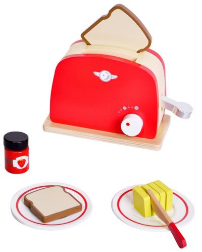 Дървена играчка Classic World - Ретро тостер - 1
