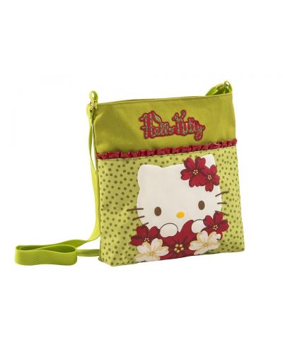 Чанта за рамо Hello Kitty Cherryland мента 23х25.5х5.5