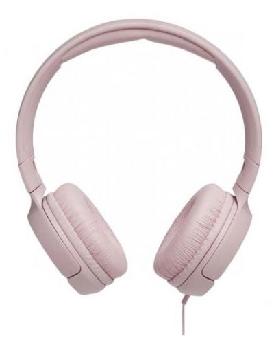 Слушалки JBL - T500, розови - 2
