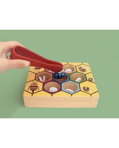 Дървена игрa Kruzzel - Пчелна пита - 5