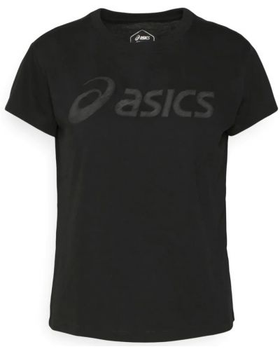 Дамска тениска Asics- Big Logo Tee III, черна - 1