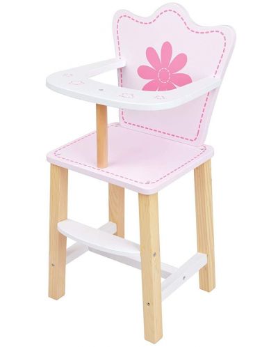 Детска играчка Lelin - Столче за хранене на кукли - 1
