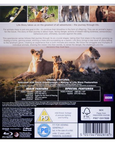 David Attenborough: Life Story (Blu-Ray) - 2