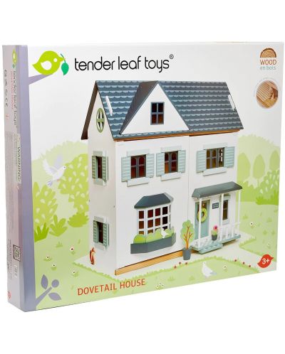 Дървена къща за кукли Tender Leaf Toys - Dovetail House - 8